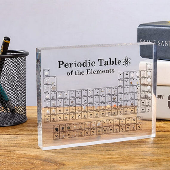 Periodic Table with Real Elements