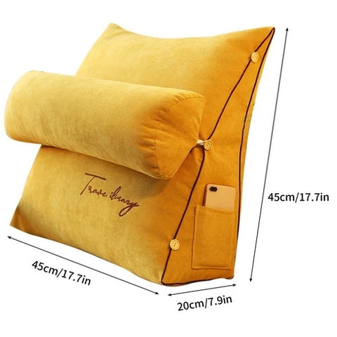 wedge reading pillow